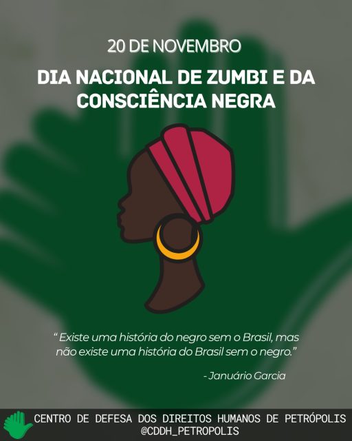 A Consciência Negra nos lembra que não há direitos humanos sem igualdade racial. É tempo de honrar trajetórias, ampliar vozes e fortalecer a luta contra a discriminação. No CDDH, seguimos atuando por justiça e liberdade para todos.
#ConsciênciaNegra #DireitosHumanos #CDDH #cddhpetrópolis