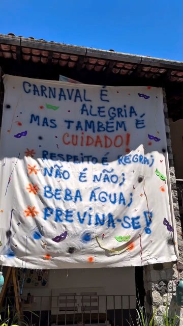 🎭Carnaval é alegria, mas também é Cuidado!
📌Respeito é regra;
📌Não é Não;
📌Beba água e Previna - se.